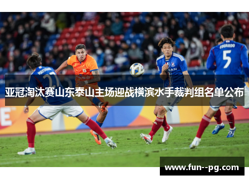 亚冠淘汰赛山东泰山主场迎战横滨水手裁判组名单公布