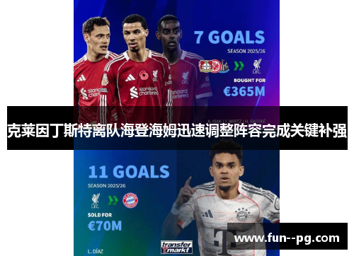 克莱因丁斯特离队海登海姆迅速调整阵容完成关键补强